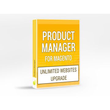 Mise à niveau "Nombre de sites illimités" pour Product Manager for Magento