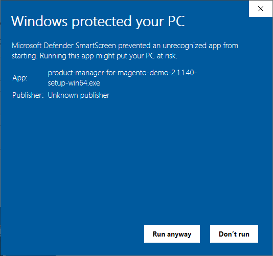 Windows Smart Screen